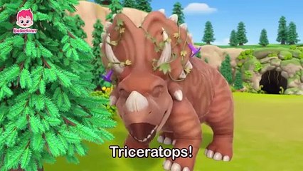 Triceratops The Dinosaur Nursery Rhymes and Kids Songs