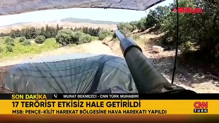 Kuzey Irak'ta teröre ağır darbe! 17 terörist öldürüldü
