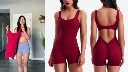 YEOREO One Piece Workout Jumpsuits