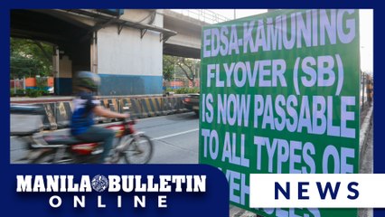 MMDA opens Kamuning flyover to motorists after retrofitting ends 2 months ahead of schedule