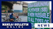 MMDA opens Kamuning flyover to motorists after retrofitting ends 2 months ahead of schedule