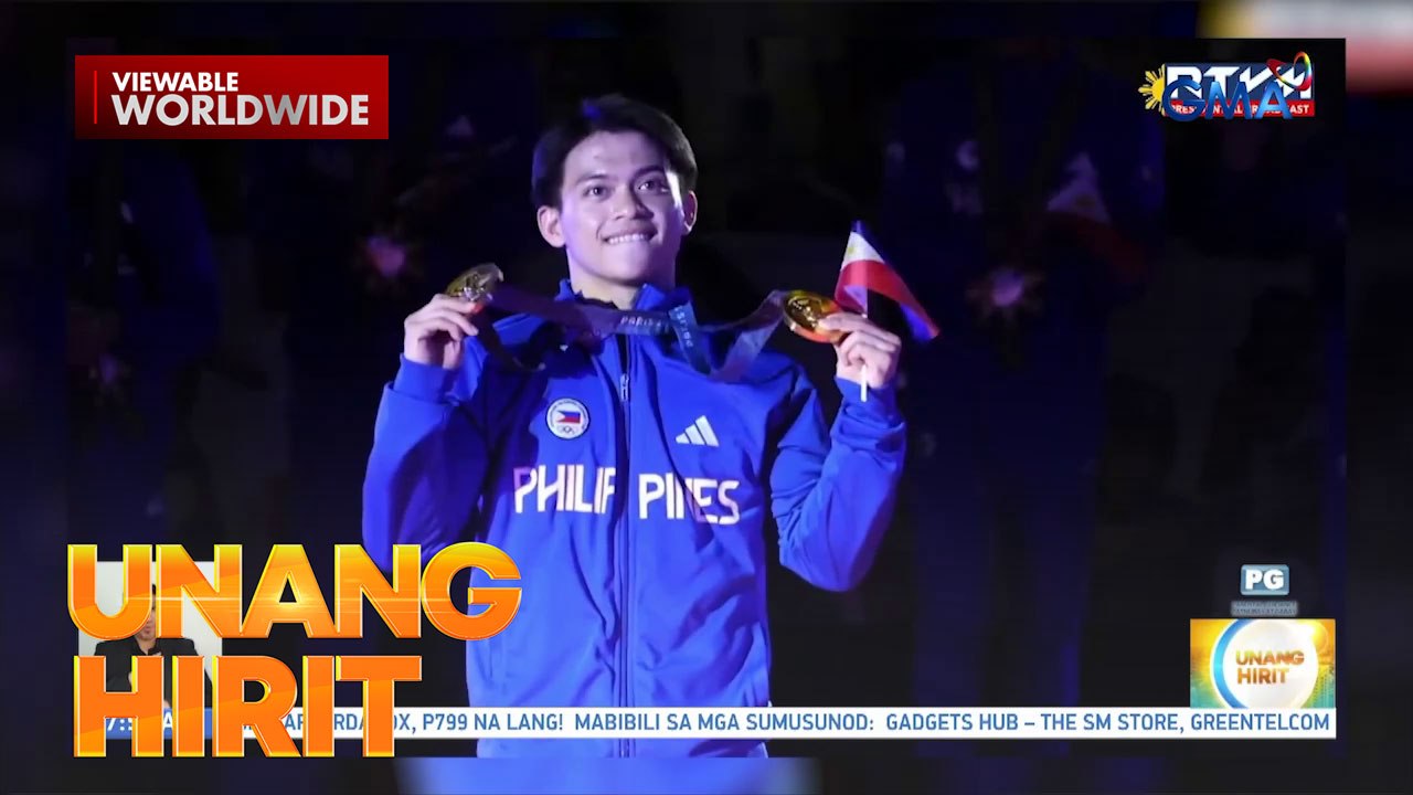 Carlos YOLO, sinalubong si Carlos Yulo | Unang Hirit