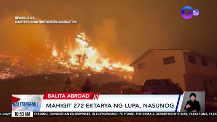 Mahigit 272 ektarya ng lupa, nasunog | Balitanghali