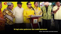 PARTAI GOLKAR UMUMKAN 10 NAMA CALON KEPALA DAERAH YANG AKAN MAJU DI PILKADA 2024