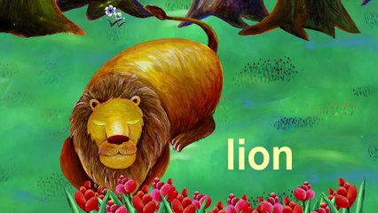Learn the ABCs in Lower-Case- 'l' is for lion and ladybug