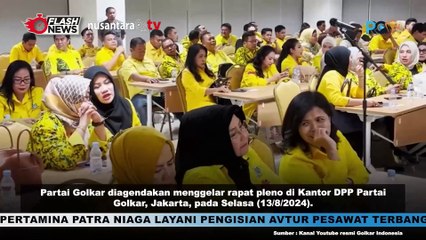 Pasca Mundurnya Airlangga Hartarto, Partai Golkar Gelar Pleno