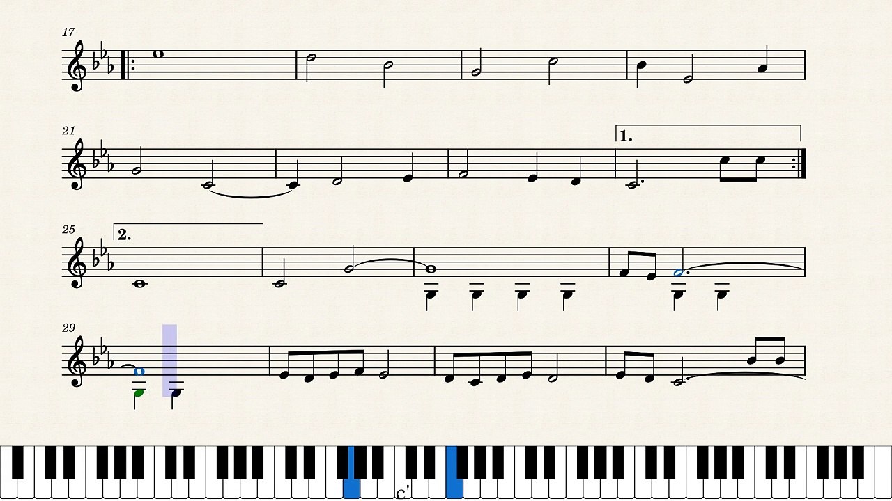 النوتة الموسيقية ,,,,,الكاملة,,,,,لرائعة فيروز,,,زهرة المدائن ,,,,,تدوين ماهر الغمرى