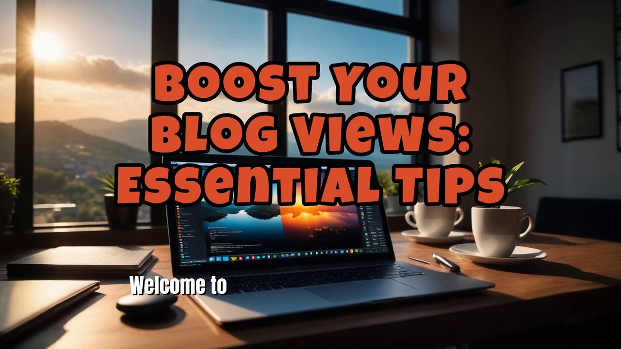 Boost Your Blog Views Essential Tips