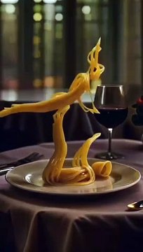 Pasta Romantic Dance with beautiful song #pasta #dance #romance #love #foryou #reel #tranding #couple #fooddance #fun #funny