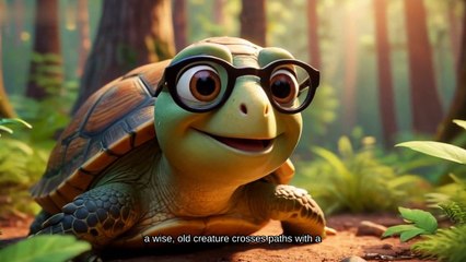 The Wise Old Turtle and the Impatient Rabbit