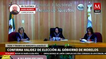 TEEM confirma validez de triunfo de Margarita González en las elecciones