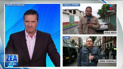 Encapsulan a manifestantes de la ANUEE en el Centro Histórico de la CDMX