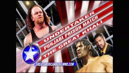 WWE The Great American Bash 2006 - The Undertaker vs Big Show (Punjabi Prison Match)