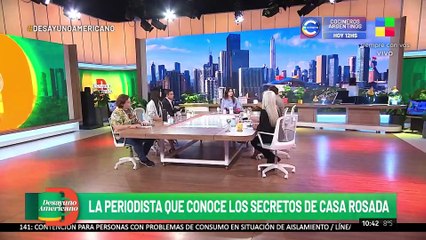 La periodista que conoce los secretos de la Casa Rosada