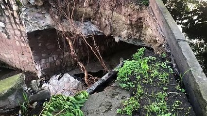 Inconclusas obras en colonia Las Colinas en Tegucigalpa