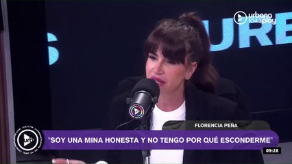 Florencia Peña negó cualquier tipo de versión sobre un vínculo con Fernández: "La campaña de misoginia"