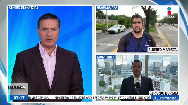 Reparan el socavón en Av. López Mateos en Guadalajara, Jalisco