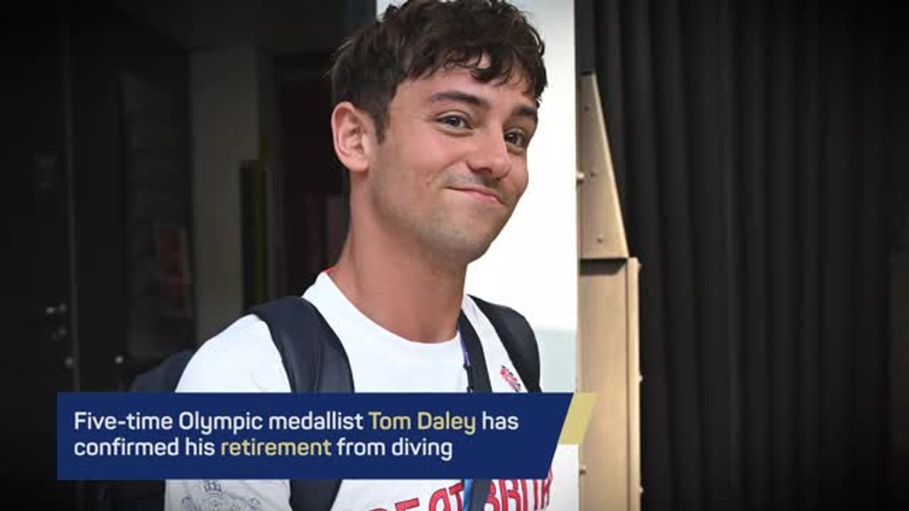 Breaking News - Tom Daley retires from diving