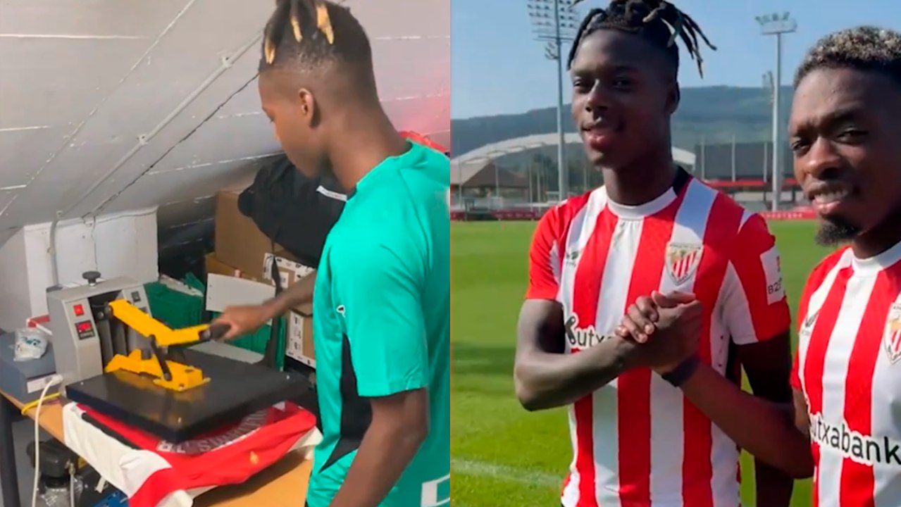 Nico Williams refuerza su fidelidad con el Athletic  y revela el nuevo dorsal que usará en la siguiente temporada