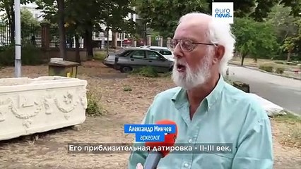 Саркофаг римской эпохи служил барной стойкой на курорте в Варне