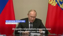 Incursion ukrainienne en Russie : Poutine accuse Kiev de chercher à améliorer sa position aux pourparlers