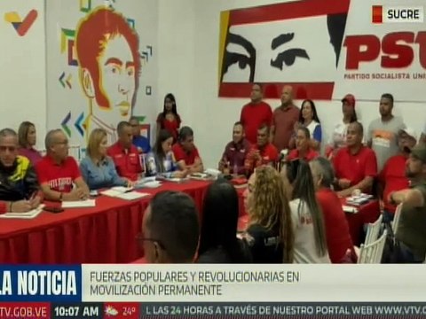 Enlace estadal PSUV Jesús Farías: El pueblo se mantiene movilizado para impedir avance fascista