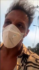 Ο Σάββας Πούμπουρας στο πύρινο μέτωπο στα Βριλήσσια: «Μόλις γύρισα Αθήνα και είμαι μουδιασμένος»