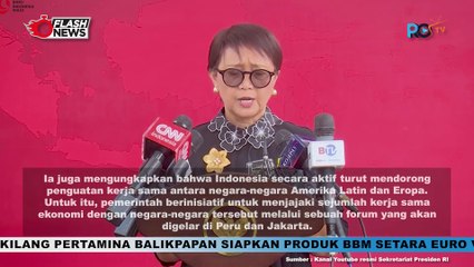 Ketpres Menlu Retno Marsudi Atas Pemberian Surat Surat Kepercayaan Dari Duta Besar LBBP