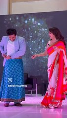 Shalin Bhanot dancing to Dola ry Dola with Maduhri Dixit.