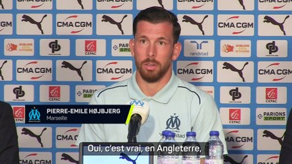 Hojbjerg : "De Zerbi travaille tous les jours pour atteindre la perfection"