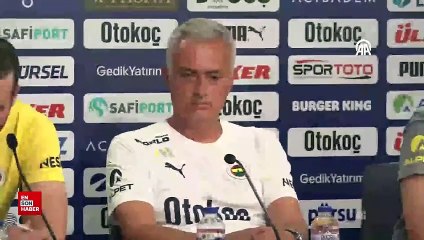 Jose Mourinho: Okan Buruk kart görmüyor ama ben görüyorum