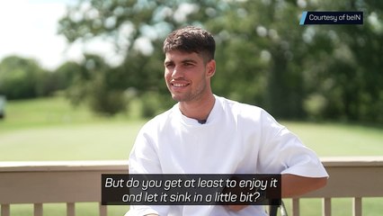 Alcaraz recovering from 'a few pains' after hectic three months