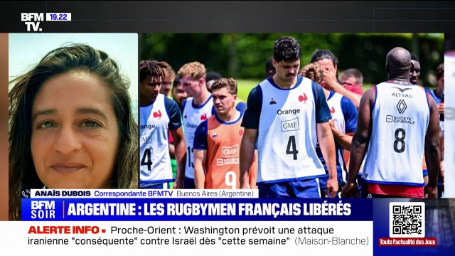 Rugbymen accusés de viol: Oscar Jegou et Hugo Auradou remis en liberté mais obligés de rester en Argentine