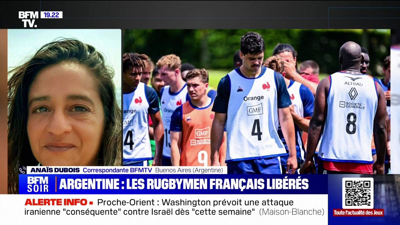 Rugbymen accusés de viol: Oscar Jegou et Hugo Auradou remis en liberté mais obligés de rester en Argentine