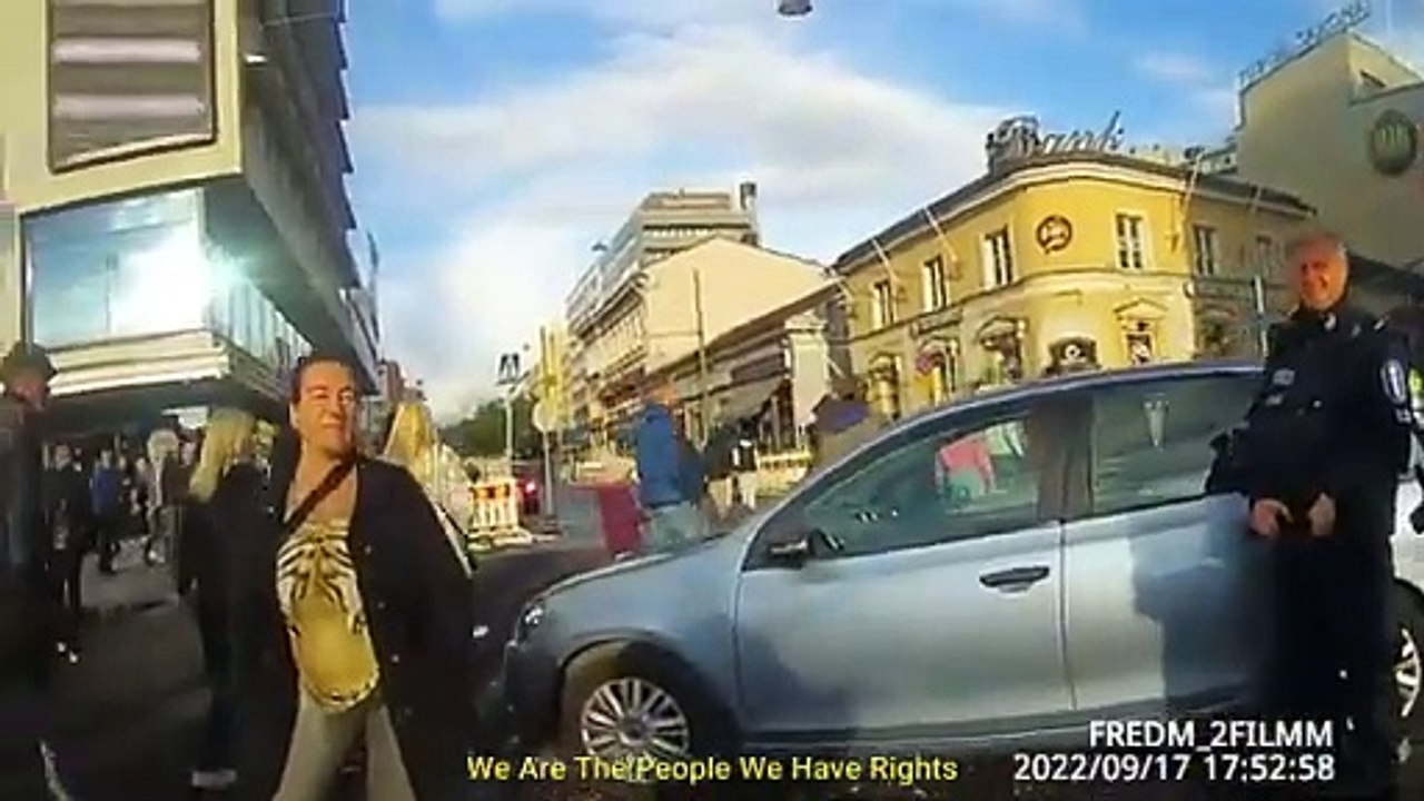 Finland Turku Freedom 2 Film Constitution Right to Film Cop Watch