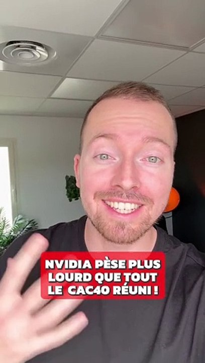 Nvidia pèse plus lourd que le CAC40