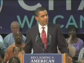 Obama Brushes Shoulders Off