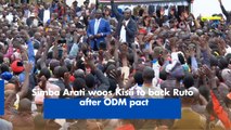 Simba Arati woos Kisii to back Ruto after ODM pact