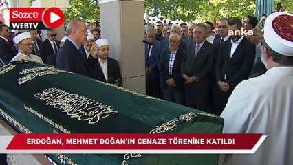 Erdoğan, Mehmet Doğan'ın cenaze törenine katıldı
