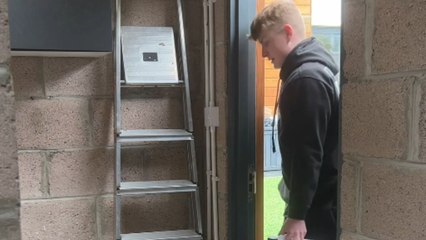 Satisfying process of cleaning a BMW to restore its jet black color