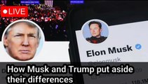 How Musk and Trump put aside their differences | BBC news |BBC news breaking |BBC London | BBC news live