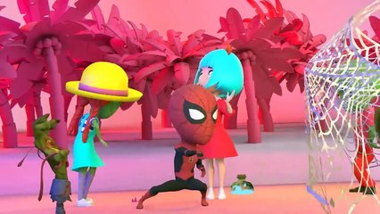 Policemen, Spiderman and Firemen Song    - Kids Songs and Nursery Rhymes by Lights Kids 3D