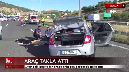 Ankara'da trafik kazası