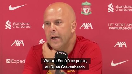 Liverpool - Pour Slot, il y a une place à prendre en 6 chez les Reds