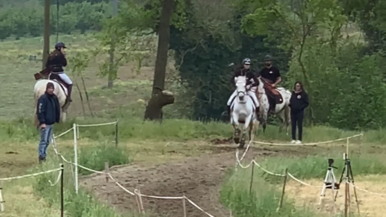 Junior World Champion shows off stunning Horseback Archery skills amid quest for Gold
