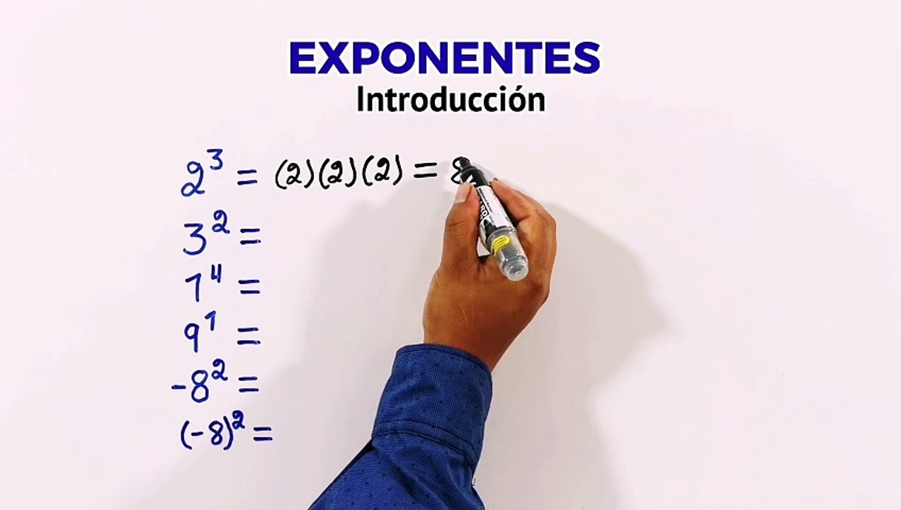 Exponentes (Introducción)