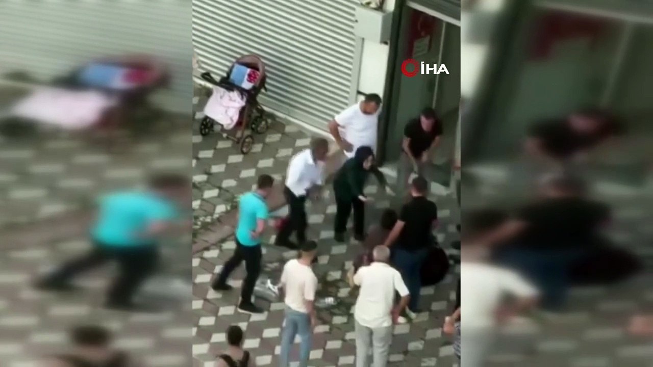 Başıboş köpekler parkta oynayan kız çocuğuna saldırdı