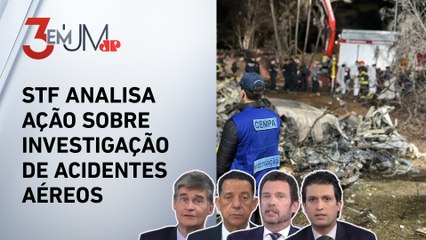 Governo deve avaliar projeto sobre segurança aeroviária; comentaristas debatem