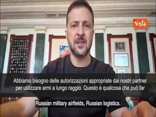 Guerra Ucraina, Zelensky: "La Russia deve essere costretta alla pace"
