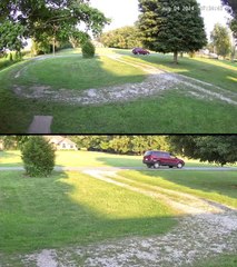 Van Axle Comes Off as Food Delivery Driver Gets Onto Street